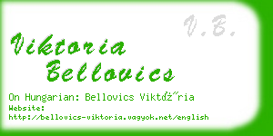 viktoria bellovics business card